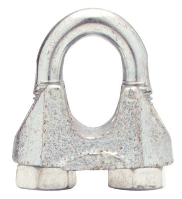 DX staaldraadklem gegalvaniseerd - M4 v/3-4 mm - SDK D0741 03