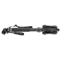 3 Legged Thing Legends Alana Monopod Metallic Slate Grey Kit with DOCZ2 Foot Stabilizer & AH Trinity Darkness, Matte Black - thumbnail