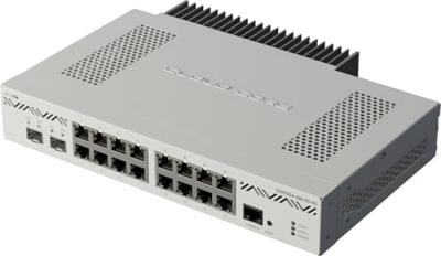 Mikrotik CCR2004-16G-2S+PC bedrade router Fast Ethernet Wit Mikrotik CCR2004-16G-2S+PC bedrade router Fast Ethernet Wit