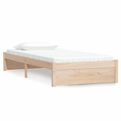 Bedframe massief hout 90x200 cm