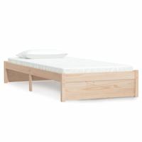 Bedframe massief hout 90x200 cm - thumbnail