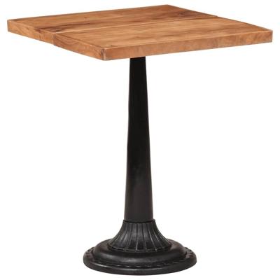 Bistrotafel 60x60x76 cm massief acaciahout