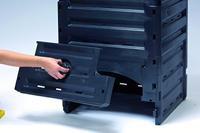 Garantia 628001 Composter Eco-Master 450 L zwart 1 stuk(s) - thumbnail