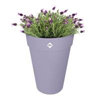Elho Bloempot Loft Urban rond hoog 35cm Lavendel Lila - thumbnail