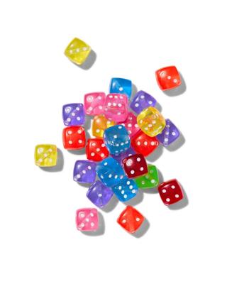 HEMA Kralenmix glas dobbelsteen