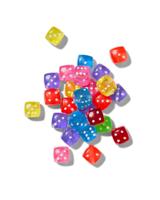 HEMA Kralenmix glas dobbelsteen - thumbnail