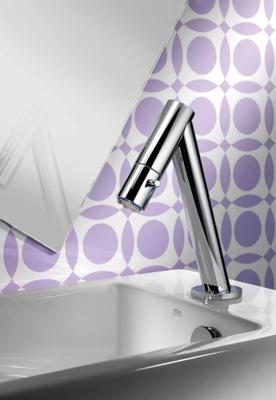 Hotbath Cobber middelhoge wastafelkraan met gebogen uitloop zonder waste geborsteld nikkel CB003MCGN