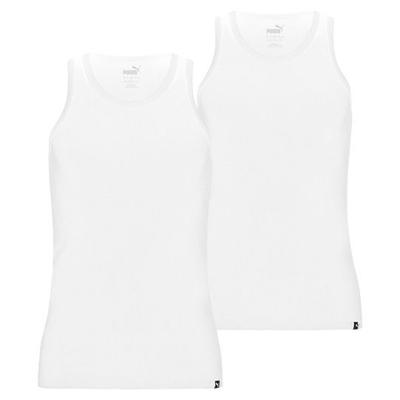 Puma Basis Tank Top Heren White M
