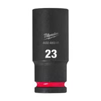 Milwaukee Accessoires SHOCKWAVE Krachtdop 1/2" lang 23 mm | 1 stuk - 4932480341 - thumbnail