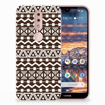 Nokia 4.2 TPU bumper Aztec Brown Nokia 4.2 TPU bumper Aztec Brown