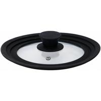 Deksel glas siliconen rand - thumbnail