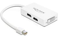 DeLOCK Adapter Mini DisplayPoort naar VGA/HDMI/DVI - thumbnail