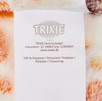 TRIXIE DEKEN LINGO SOFTFLEECE WIT / BEIGE 100X75X2 CM 2 ST - thumbnail