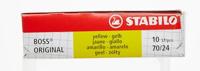 Fluoriscerende Markeerstift Stabilo Boss Geel Multicolour 10 Onderdelen (10 Stuks) - thumbnail