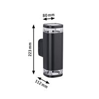 Paulmann 94719 Buitenlamp (wand) GU10 Antraciet - thumbnail