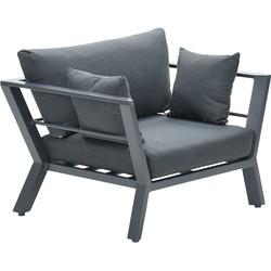 Sasha lounge fauteuil carbon black/reflex black Garden Impressions - Garden impressions