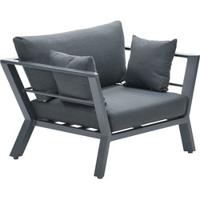 Sasha lounge fauteuil carbon black/reflex black Garden Impressions - Garden impressions - thumbnail