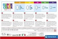 Clementoni legpuzzel super color maxi jurassic world, 104st. - thumbnail