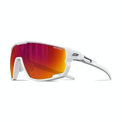 Julbo RUSH - Sportbril - Wit/Zwart - Heren - Maat L - Spectron 3 - FAST & LIGHT