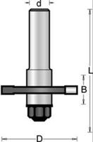 Hikoki Accessoires 8 Mm Schijffrees 40X4X58 - 754119 - thumbnail