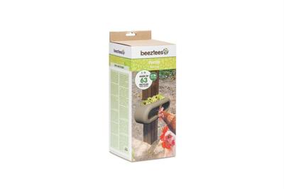 Beeztees Kip voerbak 30x14x13cm grijs Beeztees Kip voerbak 30x14x13cm grijs