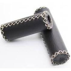 Selle Monte Grappa Monte grappa handvatset 90/120mm leer zwart