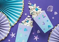 Decoratieve Rozetten Lila Goud (3st) - thumbnail