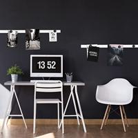 MAUL metaalband Standaard lijst zelfklevend, ft 50m x 35mm, wit, op lengte te knippen - thumbnail