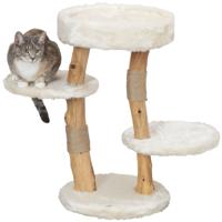 TRIXIE KRABPAAL SANTO HOUT CREME 38X38X73 CM - thumbnail