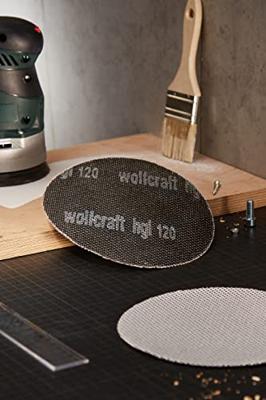 Wolfcraft Hecht stramienen | SiC | K120 | WS | Ø180mm | 5 stuks - 5615000 Wolfcraft Hecht stramienen | SiC | K120 | WS | Ø180mm | 5 stuks - 5615000