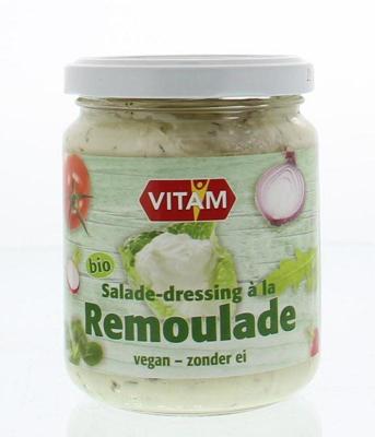 Vitam Saladedressing a la remoulade zonder ei bio 225 Milliliter Vitam Saladedressing a la remoulade zonder ei bio 225 Milliliter