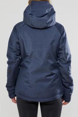 Craft 1906323 Mountain Padded Jacket Wmn - Dk Navy Melange - L Craft 1906323 Mountain Padded Jacket Wmn - Dk Navy Melange - L