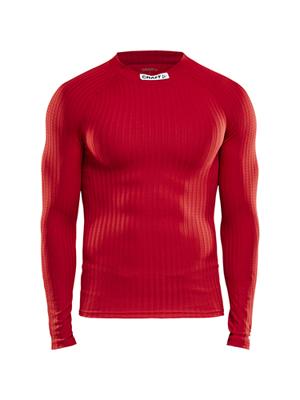 Craft 1906258 Progress Baselayer CN LS JR - Bright Red - 122/128
