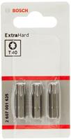 Bosch Accessoires Bit extra-hard T40, 25 mm 3st - 2607001625 - thumbnail