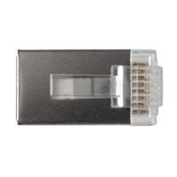 ACT TD1138 RJ45 CAT5E Afgeschermde Modulaire Connector | Ronde Kabel | Massieve of Soepele aders | 8 stuks - thumbnail