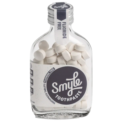 Smyle Tandpasta tabs - flesje 65st. - zonder fluoride
