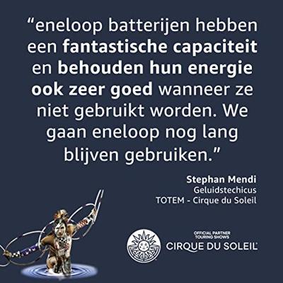 4 x AAA Panasonic Eneloop Pro batterijen - 930mAh