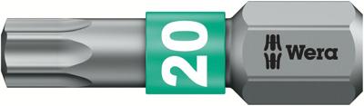 Wera 867/1 BTZ TORX® Bits, TX 20 x 25 mm - 05066124001