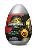 Jurassic World Rebirth Pop N Lock Breach Blind Box Captivz Build n Battle Dinos Display (12) - thumbnail
