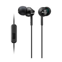 Sony Mdr-Ex15Ap In-Ear-Hoofdtelefoon (Met Headsetfunctie, Geïntegreerde Microfoon) Zwart - thumbnail