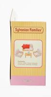 SYLVANIAN FAMILIES 4464 Sofa + 2 fauteuils + tafel - thumbnail