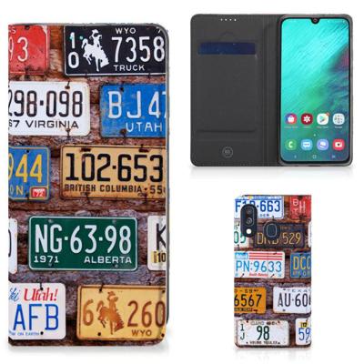 Samsung Galaxy A40 Stand Case Kentekenplaten Samsung Galaxy A40 Stand Case Kentekenplaten