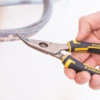Stanley handgereedschap Gebogen Telefoontangen FatMax 150 mm - 0-89-871 - thumbnail