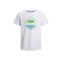 JACK & JONES CORE T-shirt met printopdruk wit - thumbnail