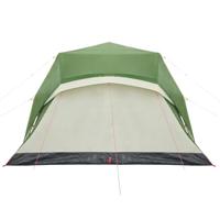 Gezinstent met luifel 9-persoons snelontgrendeling groen - thumbnail