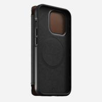 Nomad Modern Horween lederen folio iPhone 13 Pro - Brown - thumbnail
