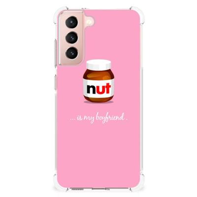 Samsung Galaxy S21 FE Beschermhoes Nut Boyfriend Samsung Galaxy S21 FE Beschermhoes Nut Boyfriend