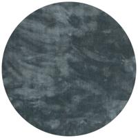 Vloerkleed Cowan rond blauw 32 - thumbnail