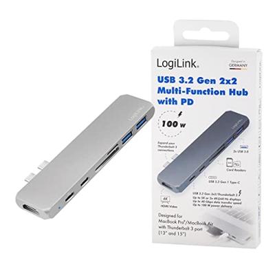 LogiLink UA0302 USB-C dockingstation Geschikt voor merk (dockingstation): Apple