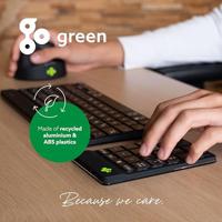 R-GO Tools Numpad Break Numeriek toetsenbord Bluetooth, Draadloos Ergonomisch, Geluidsarme toetsen Zwart - thumbnail